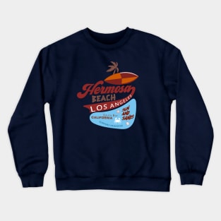 Hermosa Beach Vintage Crewneck Sweatshirt